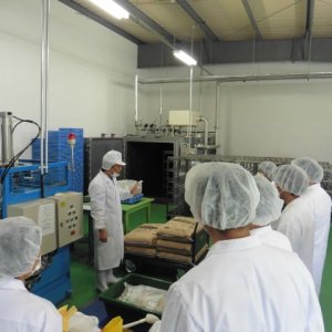 高松農業高校様の工場見学を行いました。
